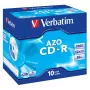 Verbatim CD-R AZO Crystal 700 MB 52x 10 Stück