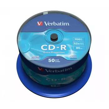 Verbatim CD-R Extra Protection 700 MB 52x 50 Stück
