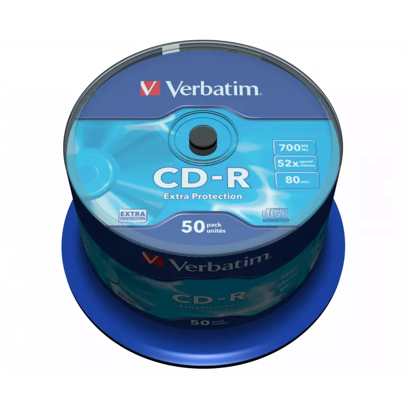 Verbatim CD-R Extra Protection 700 MB 52x 50 Stück