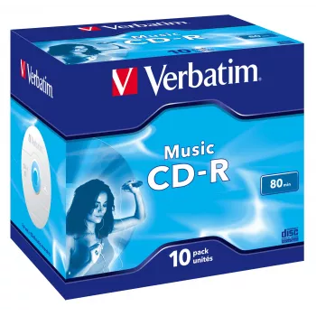 Verbatim Music CD-R 700 MB 16x 10 Stück