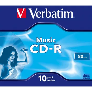 Verbatim Music CD-R 700 MB 16x 10 Stück