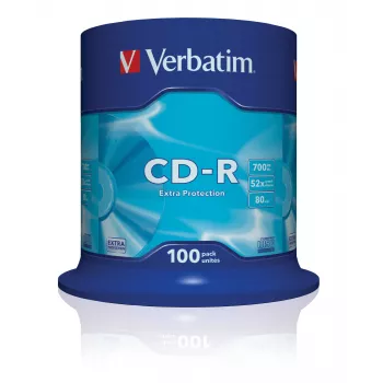 Verbatim CD-R Extra Protection 700 MB 52x 100 Stück