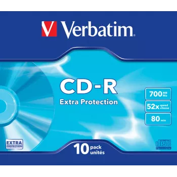 Verbatim CD-R Extra Protection 700 MB 52x 10 Stk.