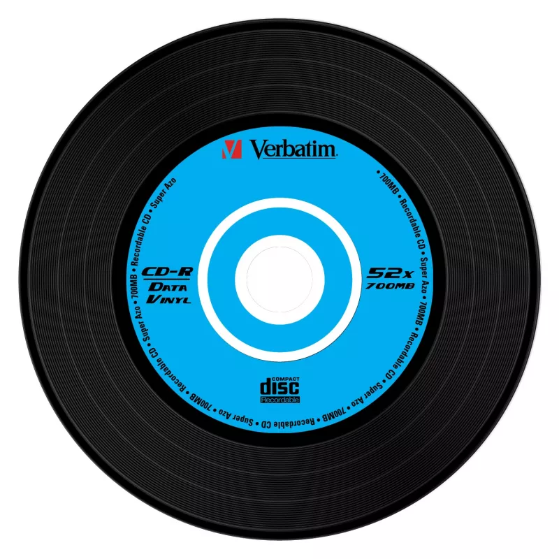 Verbatim CD-R AZO Data Vinyl 700 MB 52x 10 Stück