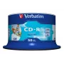 Verbatim CD-R AZO Wide Inkjet Printable no ID 700 MB 52x 50 Stk.