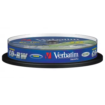 Verbatim CD-RW 12x 700 MB 10 Stück