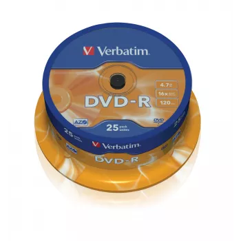 Verbatim 43667 4,7 GB DVD-R 25 Stück