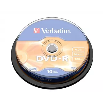 Verbatim DVD-R Matt Silver 4,7 GB 10 Stück