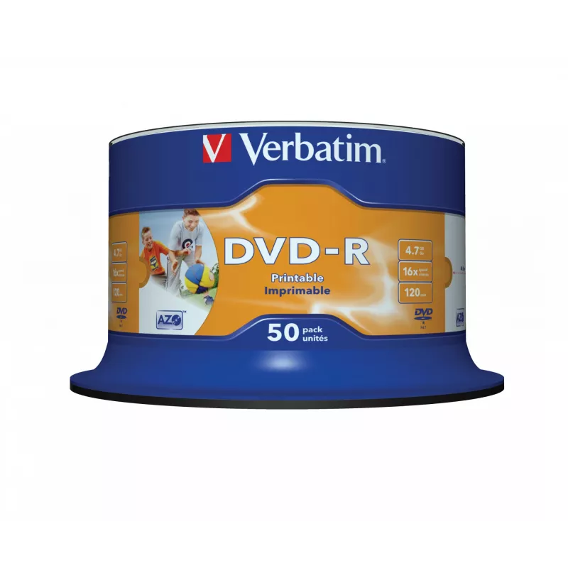 Verbatim 43533 Leer-DVD 4,7 GB DVD-R 50 Stück
