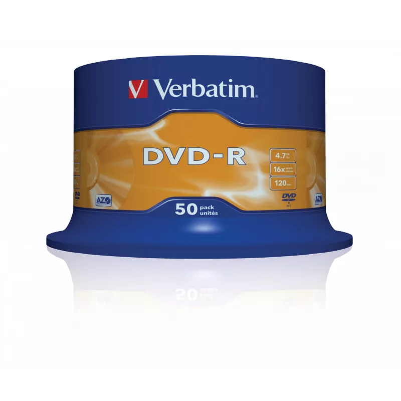 Verbatim DVD-R Matt Silver 4,7 GB 50 Stk.