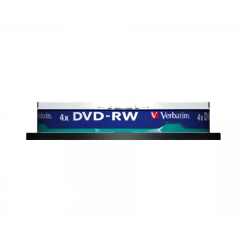 Verbatim DVDVER00072B, DVD-RW, Spindel, 10 Stück, 4,7 GB