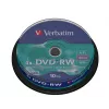 Verbatim DVDVER00072B, DVD-RW, Spindel, 10 Stück, 4,7 GB