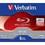 Verbatim 43615 Rohling Blu-Ray Disc BD-RE 25 GB 5 Stk.