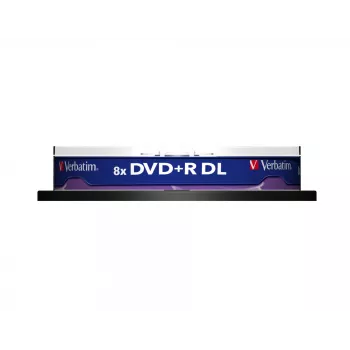 Verbatim VB-DPD55S1, DVD+R DL, 120 mm, Spindel, 10 Stk., 8,5 GB