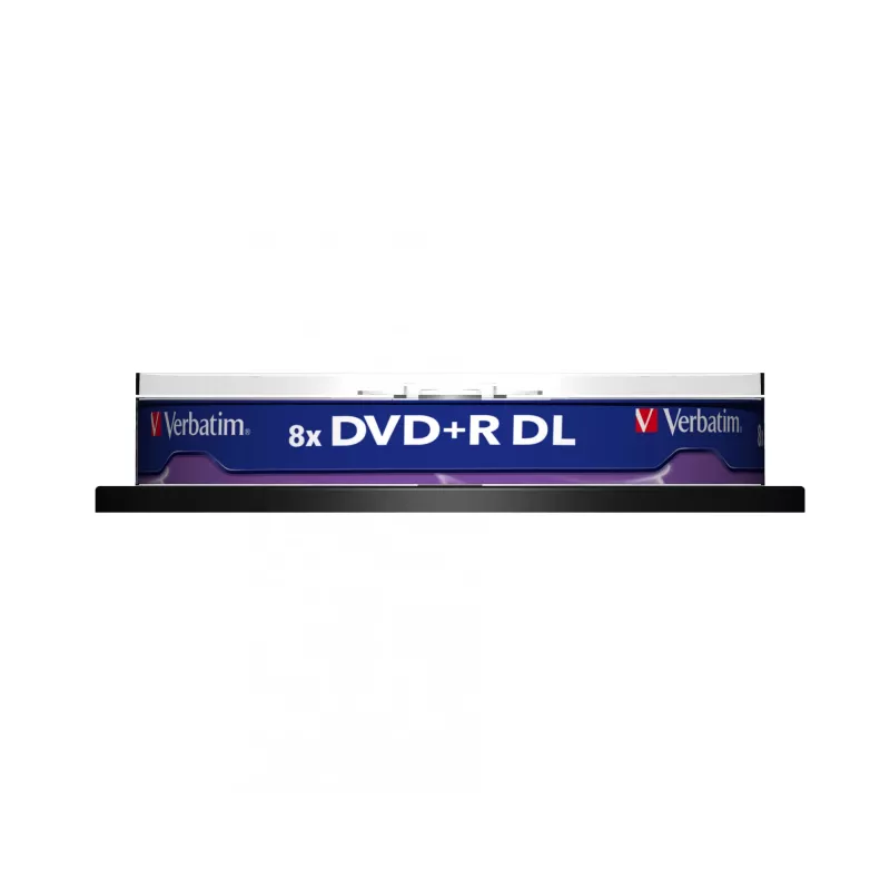 Verbatim VB-DPD55S1, DVD+R DL, 120 mm, Spindel, 10 Stk., 8,5 GB
