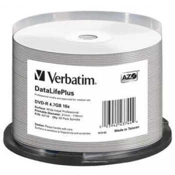 Verbatim DataLifePlus 4.7 GB DVD-R 50 Stück