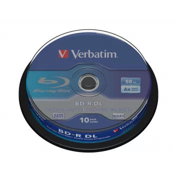 Verbatim 43746 unbespielte Blu-Ray Disc BD-R 50 GB 10 Stück