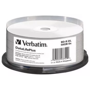 Verbatim DataLifePlus BD-R 50 GB 25 St.