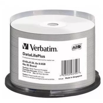 Verbatim DataLifePlus 8,5 GB DVD+R DL 50 Stück