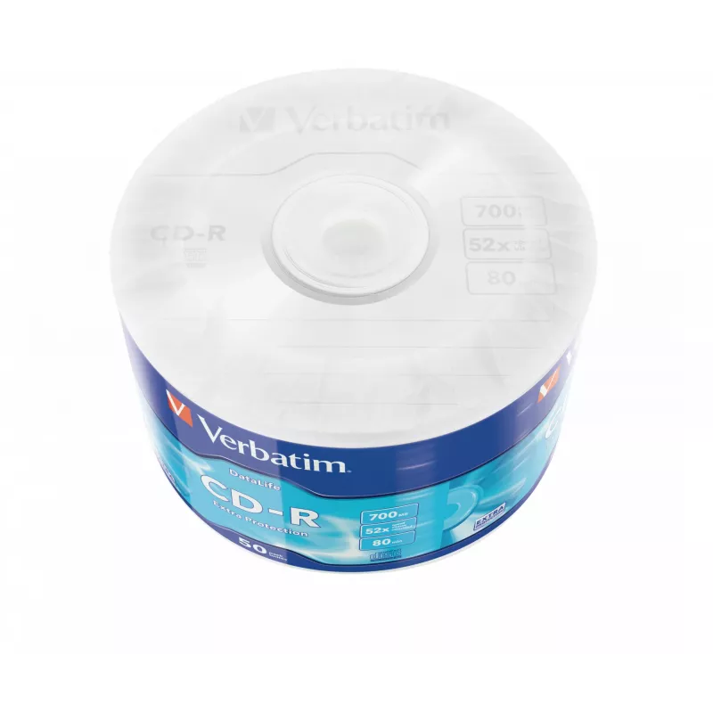 Verbatim CD-R Extra Protection 700 MB 52x 50 Stück
