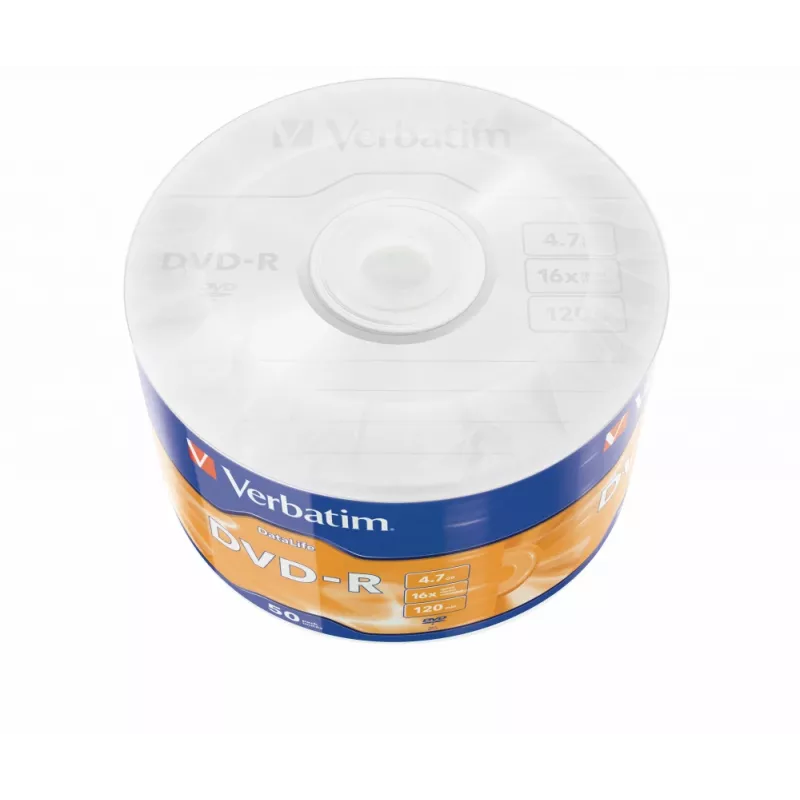 Verbatim 43791 DVD-Rohlinge 4,7 GB DVD-R 50 Stück