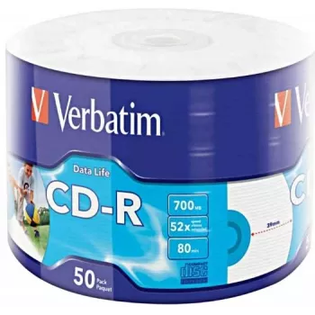 Verbatim 50x CD-R 700 MB 52x 50 Stk.