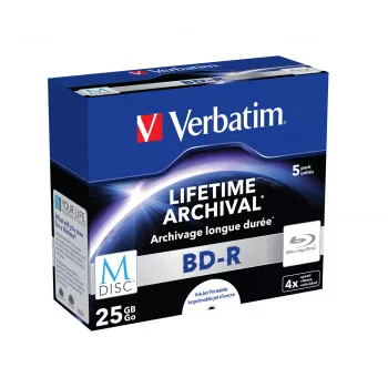 Verbatim M-Disc 4x BD-R 25 GB 5 Stück