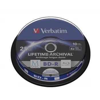 Verbatim M-Disc 4x BD-R 25 GB 10 Stück