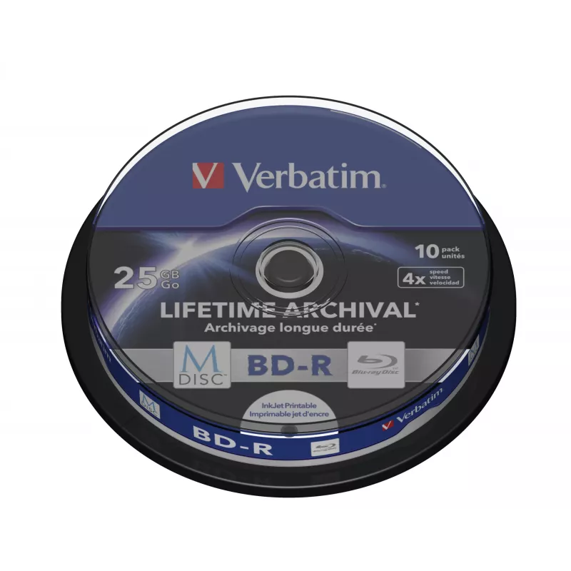 Verbatim M-Disc 4x BD-R 25 GB 10 Stück