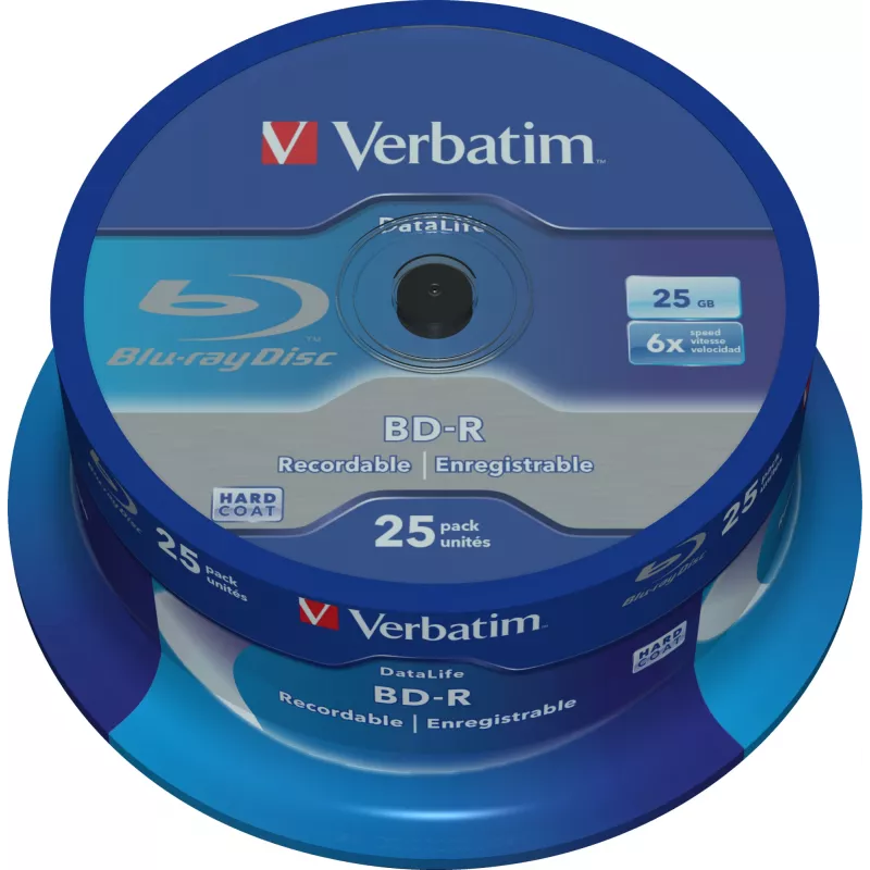 Verbatim Datalife 6x BD-R 25 GB 25 St.