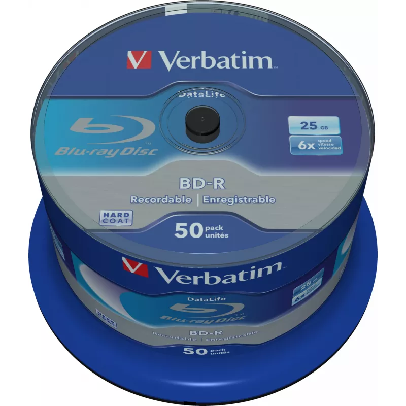 Verbatim Datalife 6x BD-R 25 GB 50 Stk.
