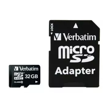 Flash-Speicher Verbatim Premium 32 GB MicroSDHC Class 10 44083
