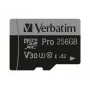 Verbatim Pro U3 256GB Micro SDXC Karte, 256 GB, MicroSDXC, Class 10, UHS-I, 100 MB/s, 90 MB/s