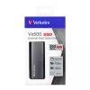 Verbatim Vx500 External SSD USB 3.1 Gen 2 240GB, 240 GB, USB Type-C, 3.2 Gen 2 (3.1 Gen 2), 500 MB/s, Silber