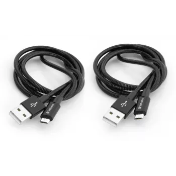 Verbatim 48874 USB-Kabel USB 3.2 Gen 1 (3.1 Gen 1) 1 m Micro-USB A auf USB A Schwarz