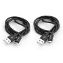 Verbatim 48874 USB-Kabel USB 3.2 Gen 1 (3.1 Gen 1) 1 m Micro-USB A auf USB A Schwarz