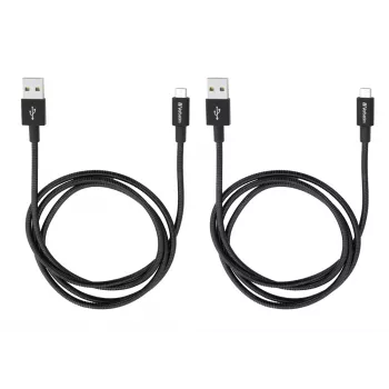 Verbatim 48874 USB-Kabel USB 3.2 Gen 1 (3.1 Gen 1) 1 m Micro-USB A auf USB A Schwarz