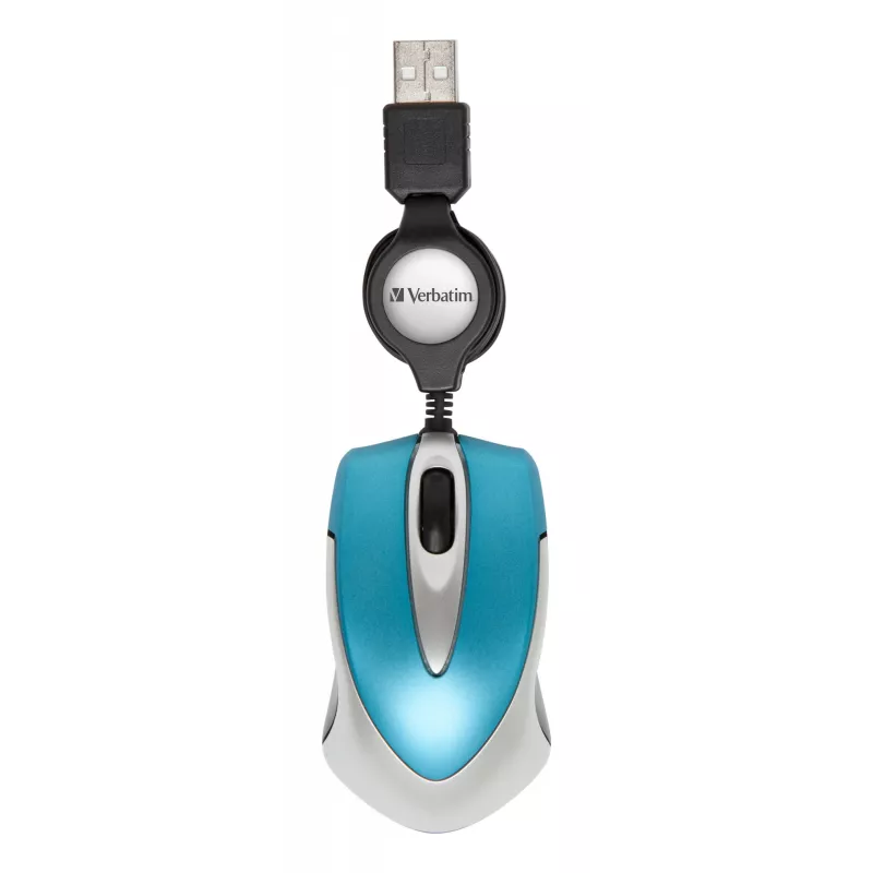 Verbatim Go Mini Maus Büro beidhändig USB Typ-A Optisch 1000 DPI