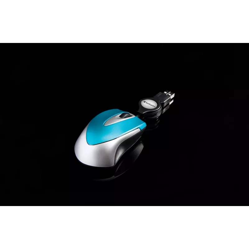 Verbatim Go Mini Maus Büro beidhändig USB Typ-A Optisch 1000 DPI
