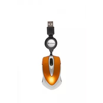 Verbatim Go Mini Maus Büro USB Typ-A Optisch 1000 DPI