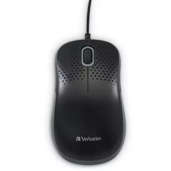 Verbatim 49024 Maus für Rechtshänder USB Typ-A Optisch 1000 DPI