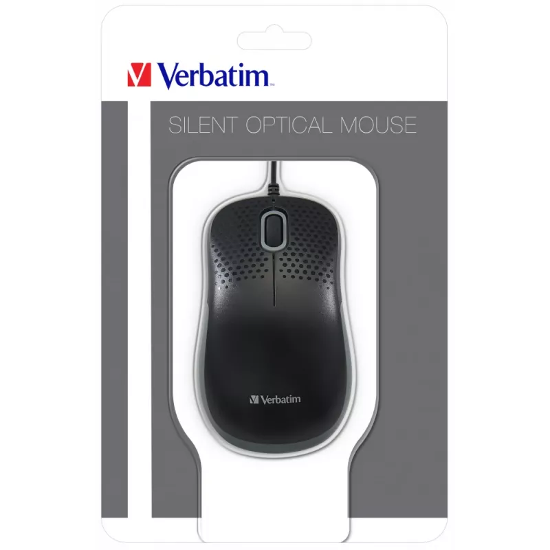 Verbatim 49024 Maus für Rechtshänder USB Typ-A Optisch 1000 DPI