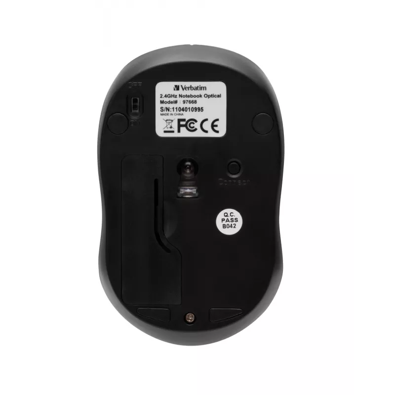 Verbatim Go Nano Maus Büro RF Wireless 1600 DPI