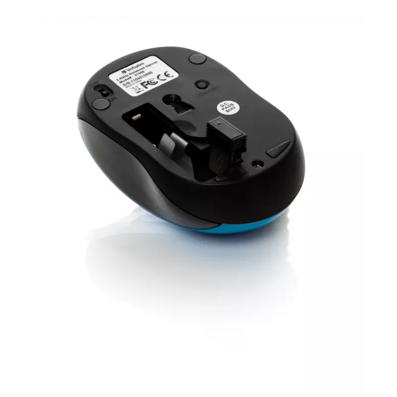 Verbatim Go Nano Maus beidhändig RF Wireless 1600 DPI