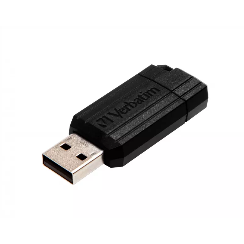 Verbatim PinStripe – USB-Stick 32 GB – Schwarz