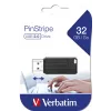 Verbatim PinStripe – USB-Stick 32 GB – Schwarz