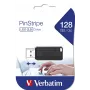 Verbatim PinStripe - USB-Speicherstick 128 GB - Schwarz