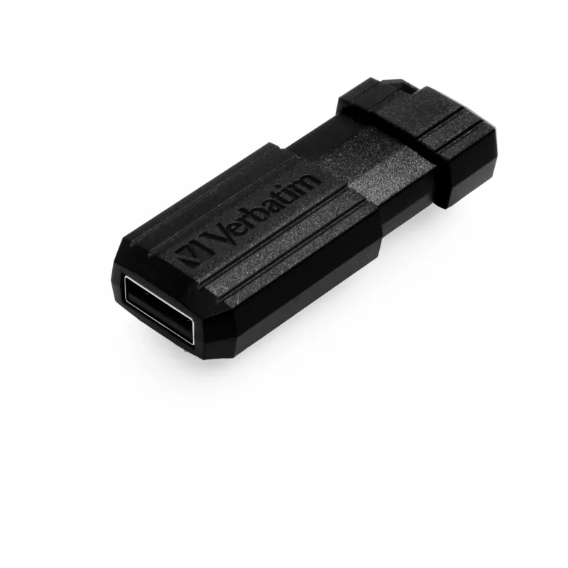 Verbatim PinStripe - USB-Speicherstick 128 GB - Schwarz