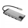 Verbatim 49142 Laptop Dock/Port-Replikator USB 3.2 Gen 1 (3.1 Gen 1) Typ-C Schwarz, Silber