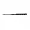 Verbatim 49142 Laptop Dock/Port-Replikator USB 3.2 Gen 1 (3.1 Gen 1) Typ-C Schwarz, Silber